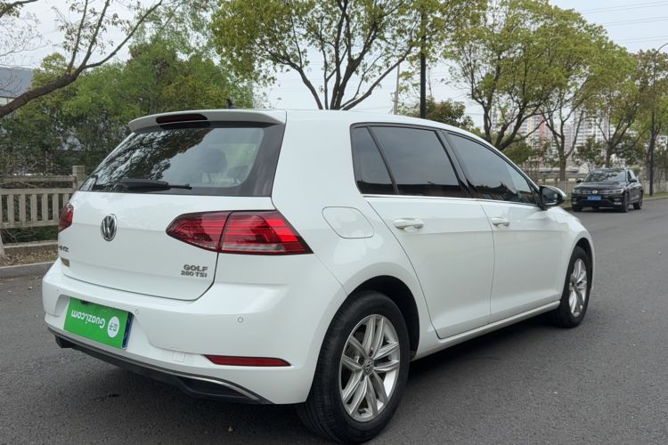 Used Volkswagen Golf 2019 280TSI DSG Comfort Version China V Standard Rear Right 45 Deg