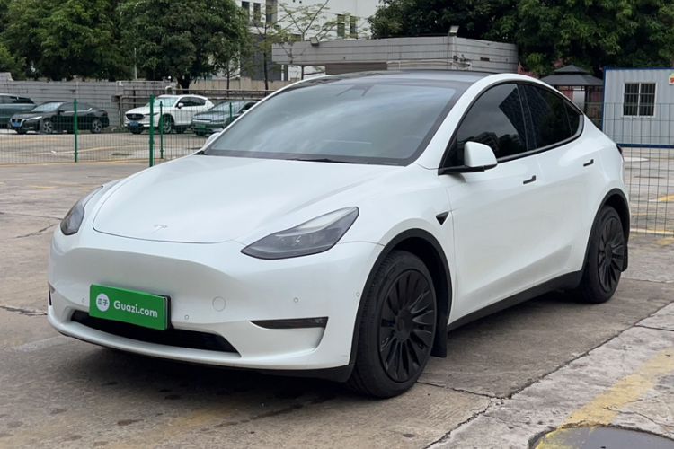 Used Tesla Model Y 2021 Long-Range All-Wheel-Drive Version Guazi used car, China used car export, Used car for sale, Used Tesla cars, Cheapest cars for sale, Electric vehicle, New energy car
