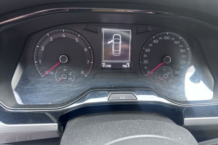 Used Volkswagen Bora 2019 Revised Version 1.5L Automatic Fashionable Style China VI Odometer Close Up