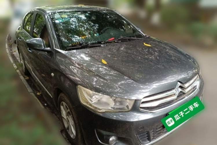 Used Citroen Elysee 2015 ZhiShang Edition 1.6L Manual Comfort Model Interior 3