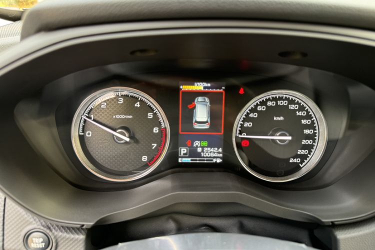 Used Subaru Forester 2022 2.0i AWD Flagship Edition EyeSight Odometer Close Up