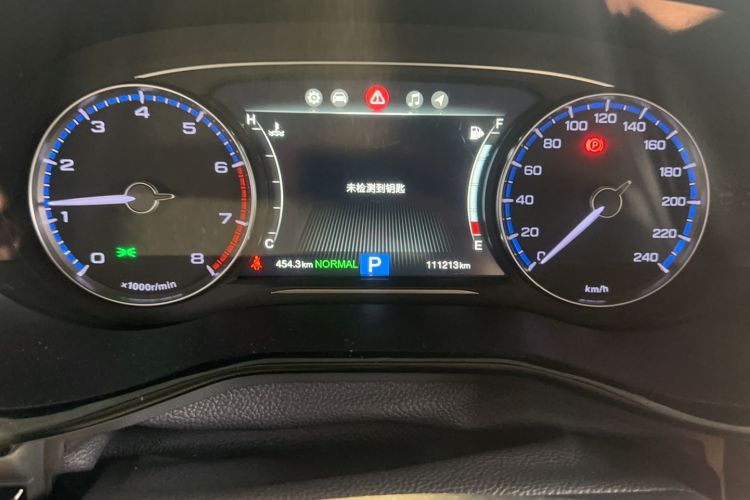 Used GAC Trumpchi M8 2020 Flagship Model 390T Prestige Edition Odometer Close Up