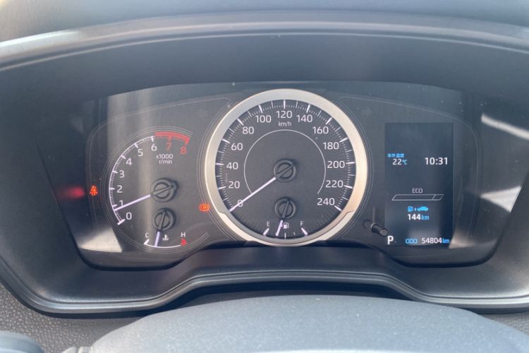 Used Toyota Levin 2019 185T CVT Sport Edition China VI Standard Odometer Close Up