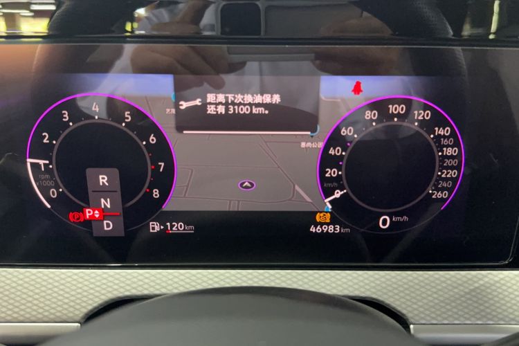 Used Volkswagen Tavendor 2023 330TSI Luxury Touring Edition Odometer Close Up