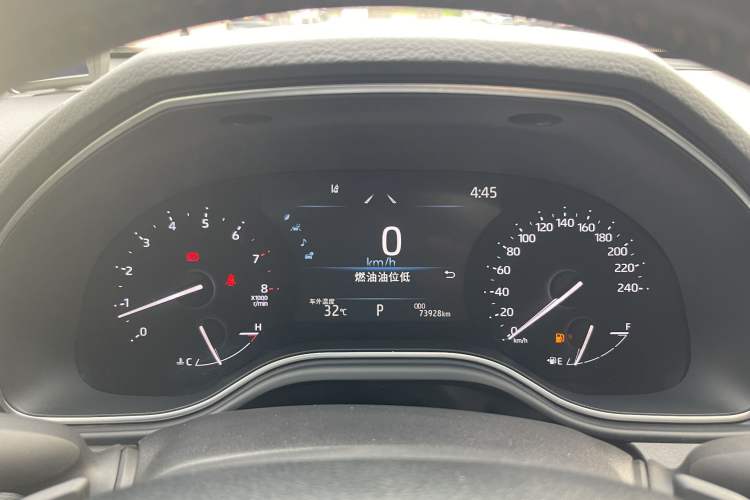 Used Toyota Avalon 2022 2.5L Luxury Edition Odometer Close Up