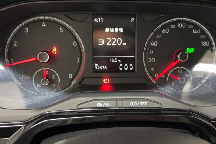 Used Volkswagen Polo 2019 Plus 1.5L Automatic Colorful Technology Edition Odometer Close Up