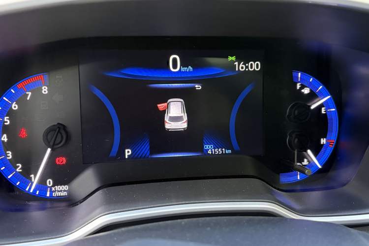 Used Toyota Corolla Cross 2022 2.0L Flagship Edition Odometer Close Up