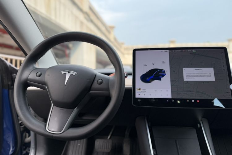 Used Tesla Model 3 2020 Revised Version Standard Range Rear-Wheel Drive – Upgraded Edition Steering Wheel