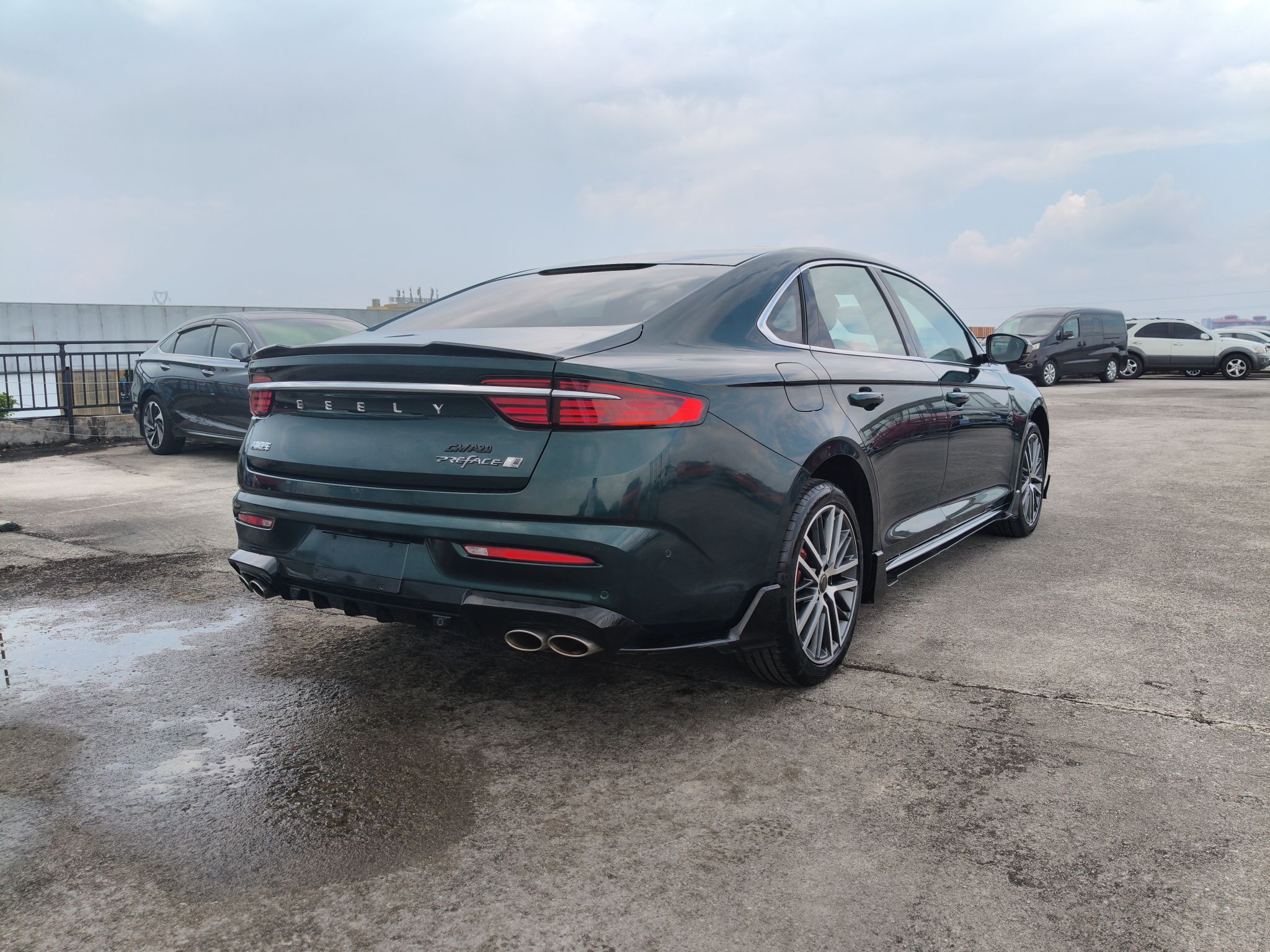 Geely Auto Preface 2023 2.0TD "Only This Verdant Green" Edition — снимка 12