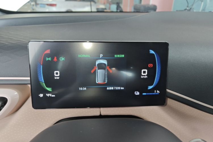 Used BYD Seagull 2023 Flying Edition Odometer Close Up