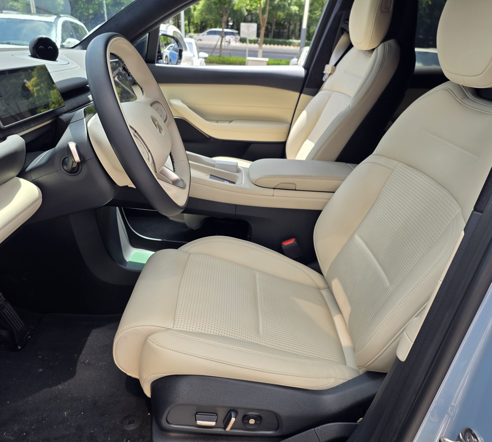 Avant de la voiture
