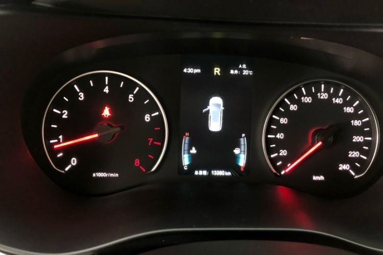 Used BYD Song MAX 2021 Upgraded Model 1.5T Automatic Luxury 6-Seater Odometer Close Up