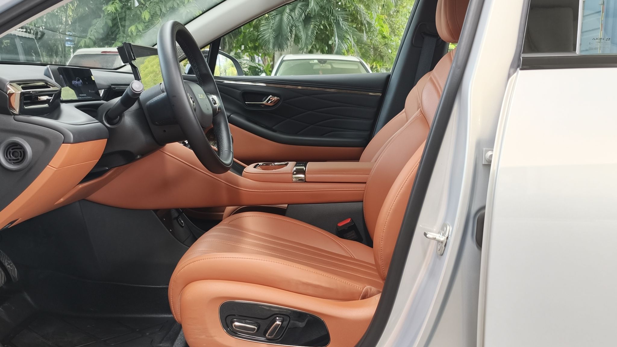 Avant de la voiture
