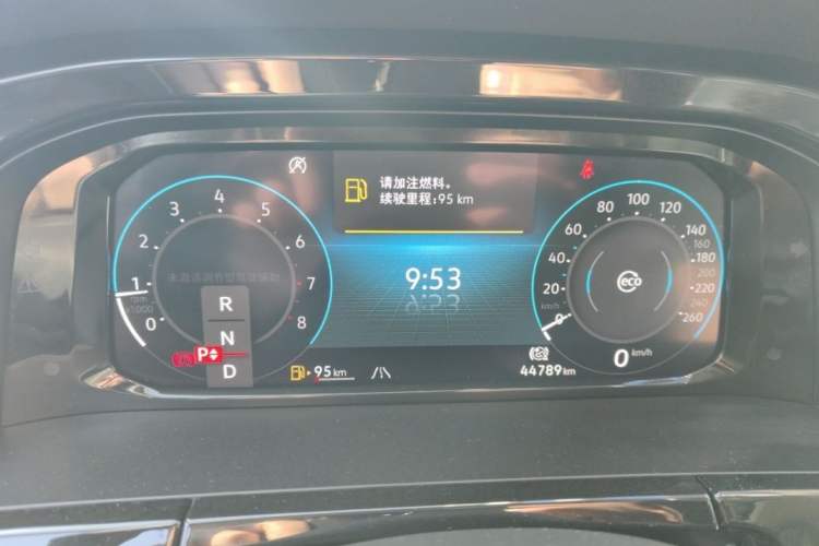 Used Volkswagen Teramont 2022 380TSI Four-Wheel Drive Prestige Flagship Edition Odometer Close Up