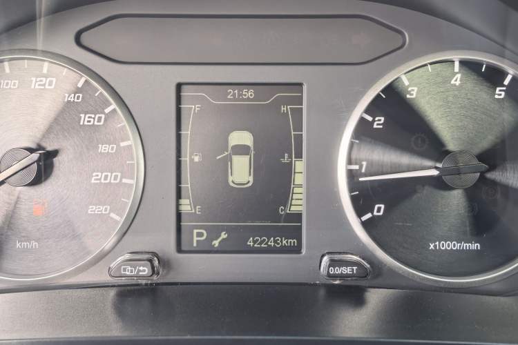 Used Chery Tiggo 5x 2020 1.5L CVT Fashion Edition Odometer Close Up