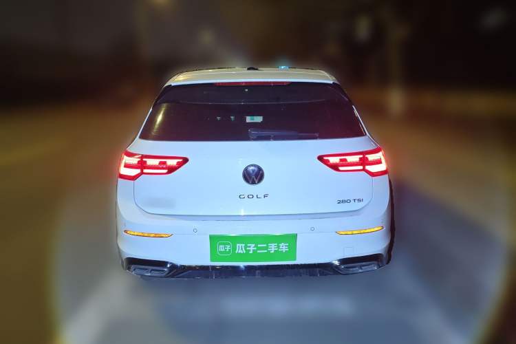 Used Volkswagen Golf 2021 280TSI DSG R-Line Rear