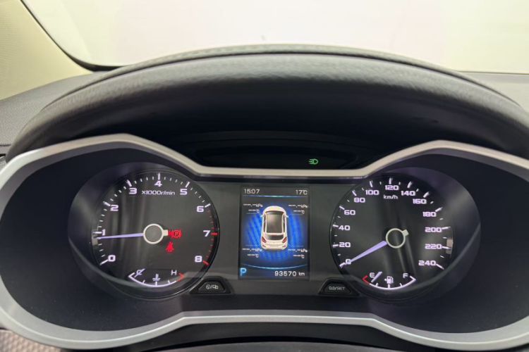 Used Geely Auto Emgrand GS 2016 Elegant Edition 1.3T Automatic ZhenShang Model Odometer Close Up