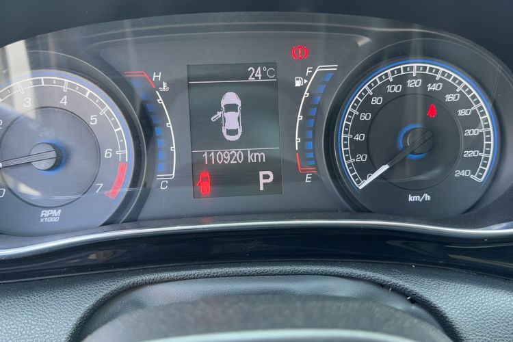 Used Fiat Viaggio 2012 1.4T Automatic Jingxiang Edition Odometer Close Up