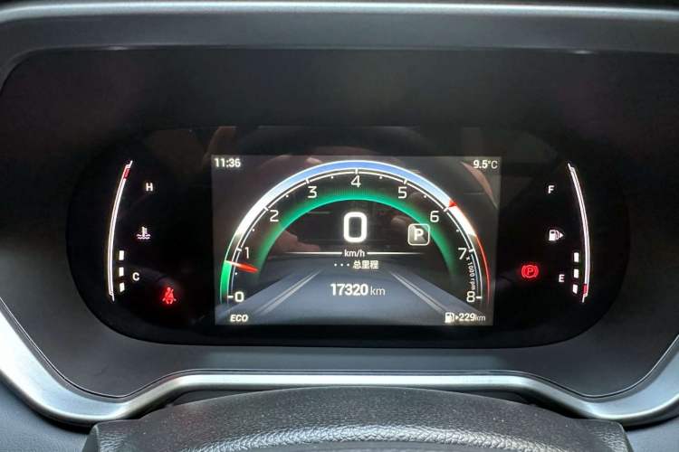 Used GAC Trumpchi GS4 2023 270T Automatic Smart Drive Navigation Edition Odometer Close Up