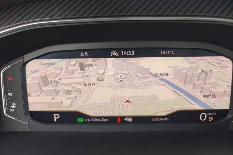 Used Volkswagen Tiguan X 2022 330TSI Two-Wheel-Drive Flagship Edition Odometer Close Up