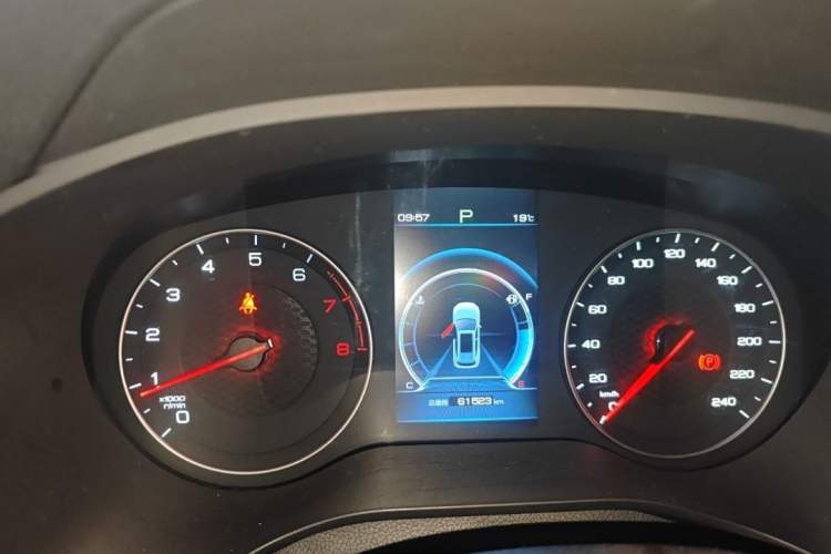 Used BYD Song 2020 Classic Edition 1.5T Automatic Elite Model Odometer Close Up