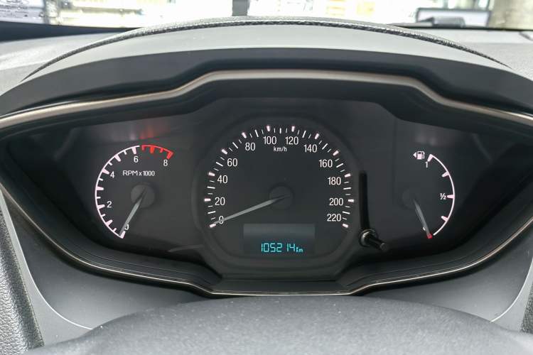 Used Ford Escort 2015 1.5L Manual Comfort Model Odometer Close Up