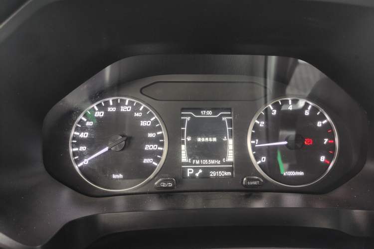 Used Chery Tiggo 5x 2022 Superhero Edition 1.5L CVT Fashion Model Odometer Close Up