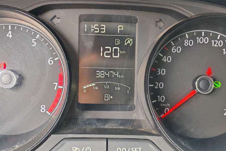 Used Volkswagen Lavida 2019 Lavida Start 1.5L Automatic Trendy Version China VI Standard Odometer Close Up