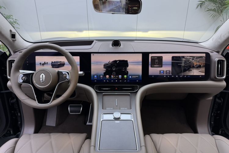 Used Hima AITO M9 2025 Extended-Range Ultra Version 52 kWh 6-Seater Interior 6