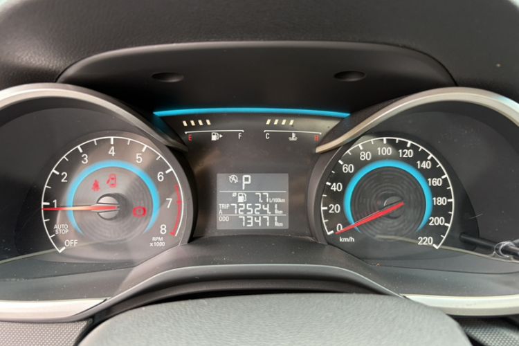 Used Chevrolet Cavalier 2018 320 Automatic Enjoyment Sunroof Edition Instrument Cluster