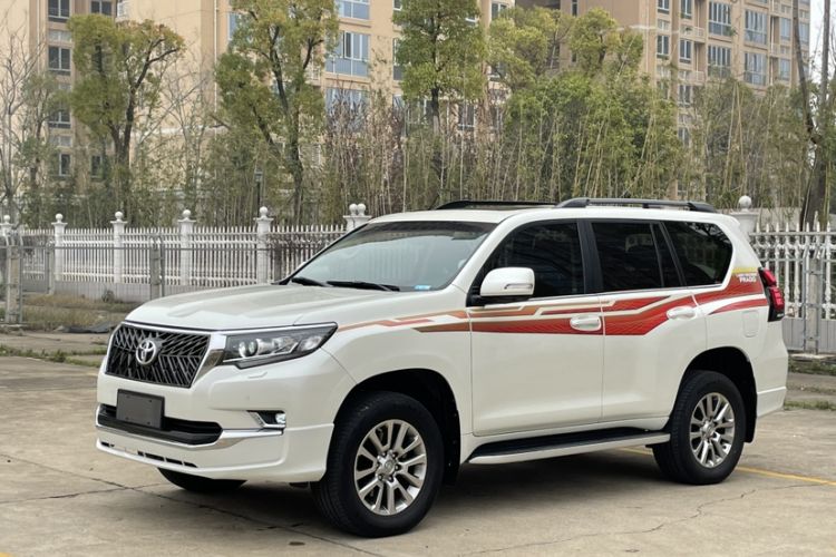 Used Toyota Prado 2019 3.5L Automatic TX-L Deluxe Edition with Rear-Mounted Spare Tire
