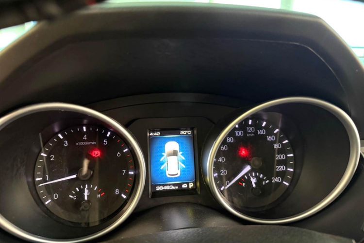 Used Haval H6 Coupe 2021 Smart Connect Edition 1.5T Automatic Two-Wheel Drive Luxury Smart Connect Version Odometer Close Up