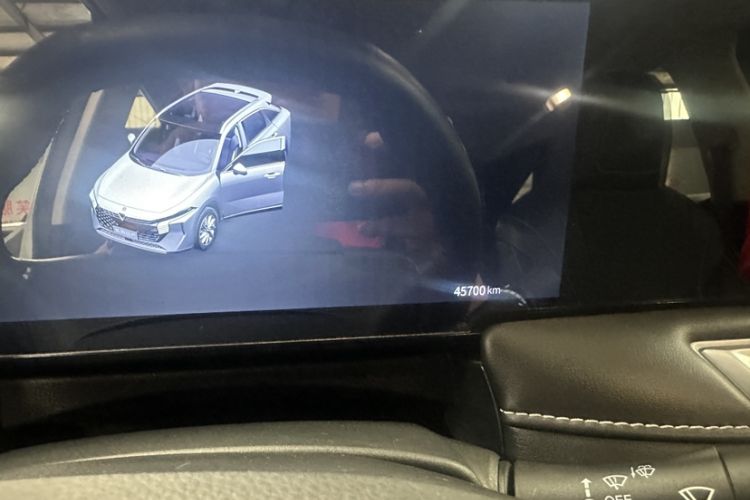 Used Venucia V 2021 260T Idol Edition Odometer Close Up