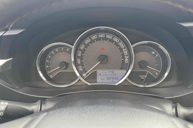 Used Toyota Levin 2017 1.2T G Manual Elite Edition Odometer Close Up