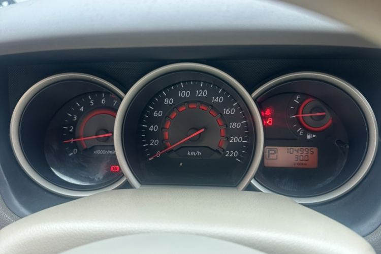 Used Nissan Sylphy 2012 Classic 1.6XE Automatic Comfort Edition Odometer Close Up