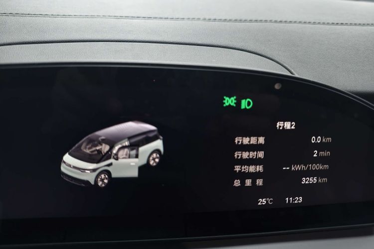 Used Zeekr MIX 2025 Intelligent Driving Version Odometer Close Up