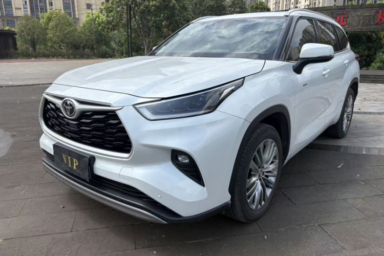 Used Toyota Highlander 2024 2.5L Smart Electric Hybrid Dual-Motor Two-Wheel-Drive Prestige Version 7 Seats