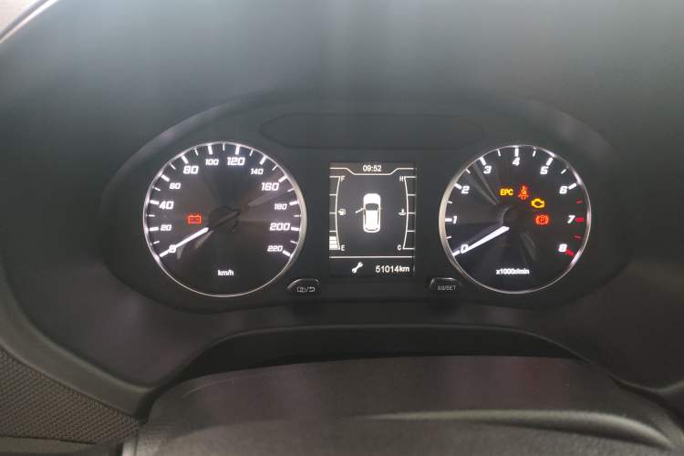 Used Chery Tiggo 5x 2019 HERO 1.5L Manual Fashion Edition Odometer Close Up
