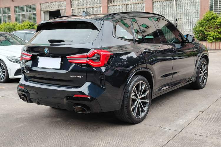 Used BMW X3 2022 xDrive30i Luxury Model M Night Sky Package Exterior 4