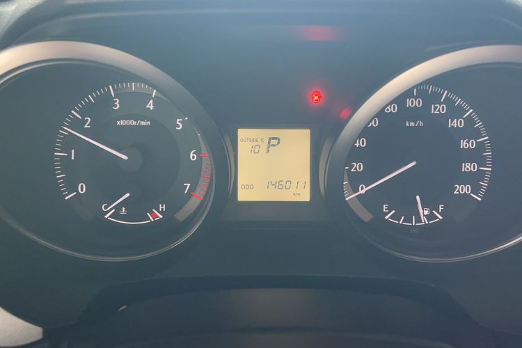 Used Toyota Prado 2015 2.7L Automatic Standard Edition Odometer Close Up