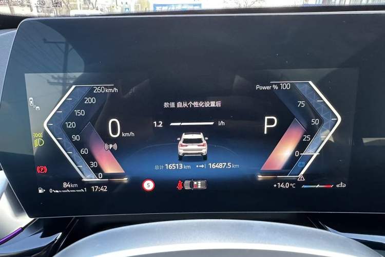 Used BMW X1 2024 sDrive25Li X Design Package Odometer Close Up