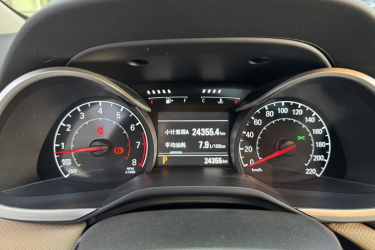 Used Chevrolet Monza 2022 320 Automatic Enjoyment Sunroof Version Odometer Close Up