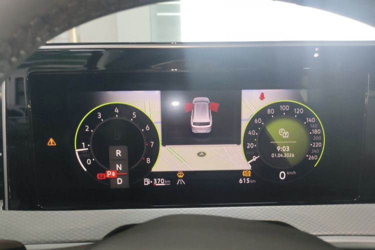 Used Volkswagen Tavendor 2024 380TSI All-Wheel-Drive R-Line Cruise Premium Edition Odometer Close Up