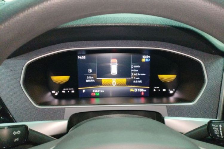 Used Volkswagen Lavida 2024 1.5L Automatic DeYi Edition Odometer Close Up