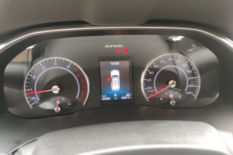 Used Haval H6 2021 1.5T Automatic Champion Edition Odometer Close Up