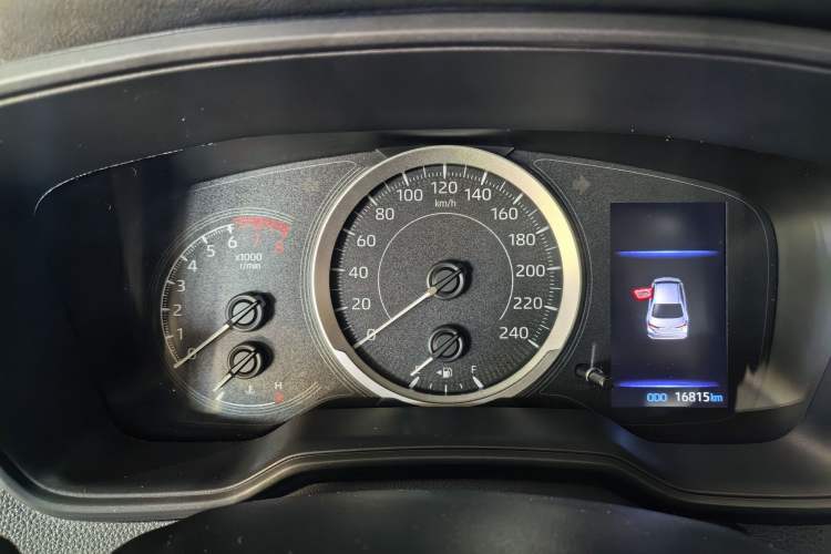 Used Toyota Corolla 2023 1.2T Elite Edition Odometer Close Up