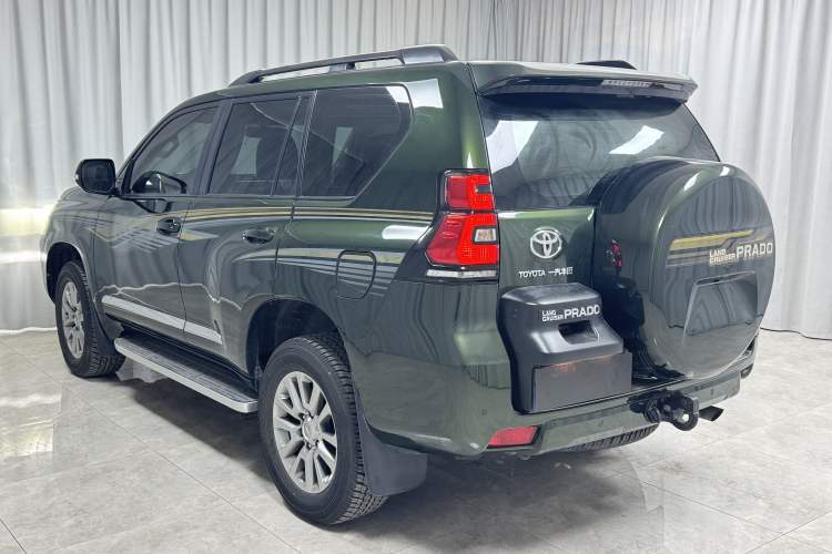 Used Toyota Prado 2018 3.5L Automatic TX-L with Rear-Mounted Spare Tire Exterior 7