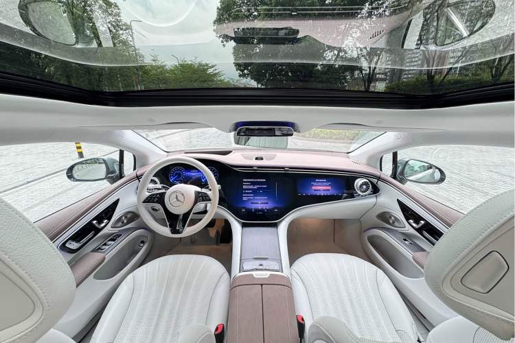 Used Mercedes-Benz EQS 2022 Updated Version 450+ Luxury Edition Interior 2