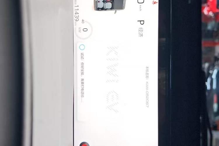 Used Baojun KiWi EV 2022 Designer Lite Edition Lithium Iron Phosphate Odometer Close Up