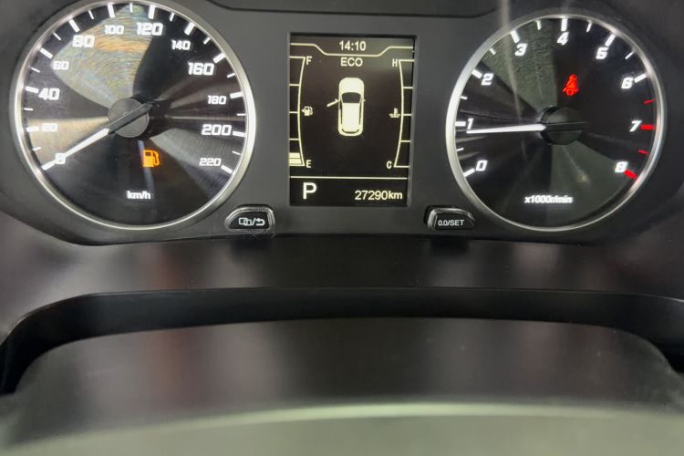 Used Chery Tiggo 7 2020 Discovery Edition 1.5T CVT Discovery No.1 Odometer Close Up